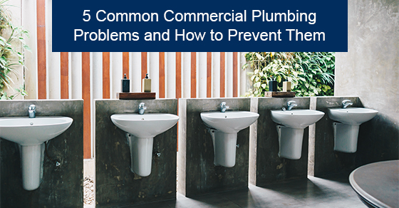 5 common commercial plumbing problems and how to prevent them