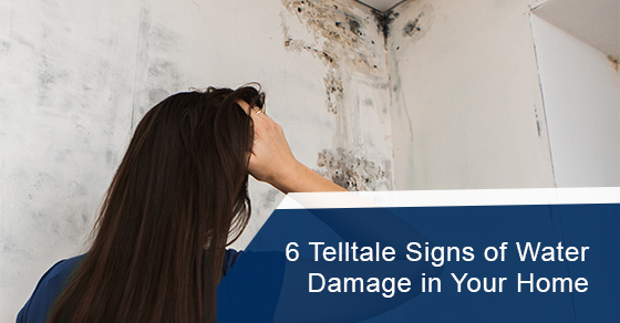 Warning signs of water damage in your home