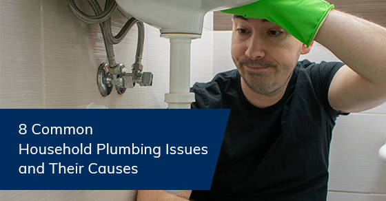 Common household plumbing issues and their causes