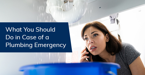 What you should do in case of a plumbing emergency