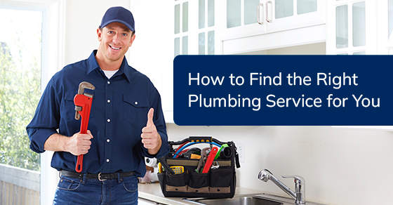 How to find the right plumbing service for you