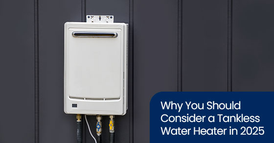 Why you should consider a tankless water heater in 2025