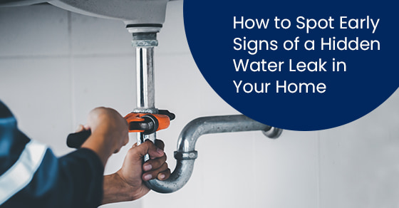 How to Spot Early Signs of a Hidden Water Leak in Your Home