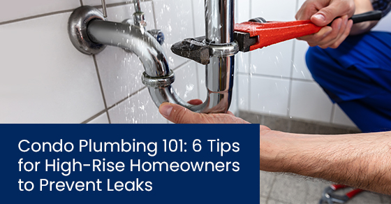 Condo plumbing 101: 6 tips for high-rise homeowners to prevent leaks